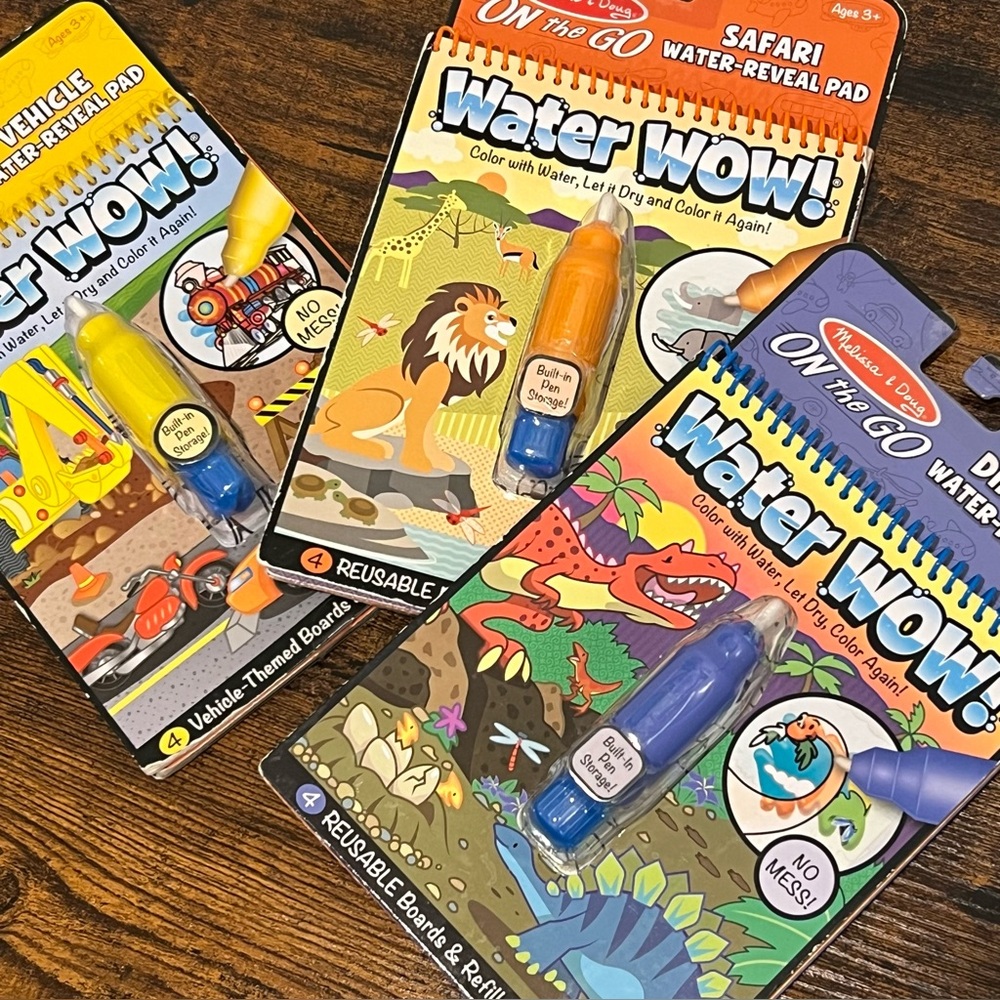Melissa & Doug Water Wow Bundle
